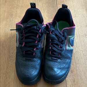 Nike Black and Pink Athletic Shoes